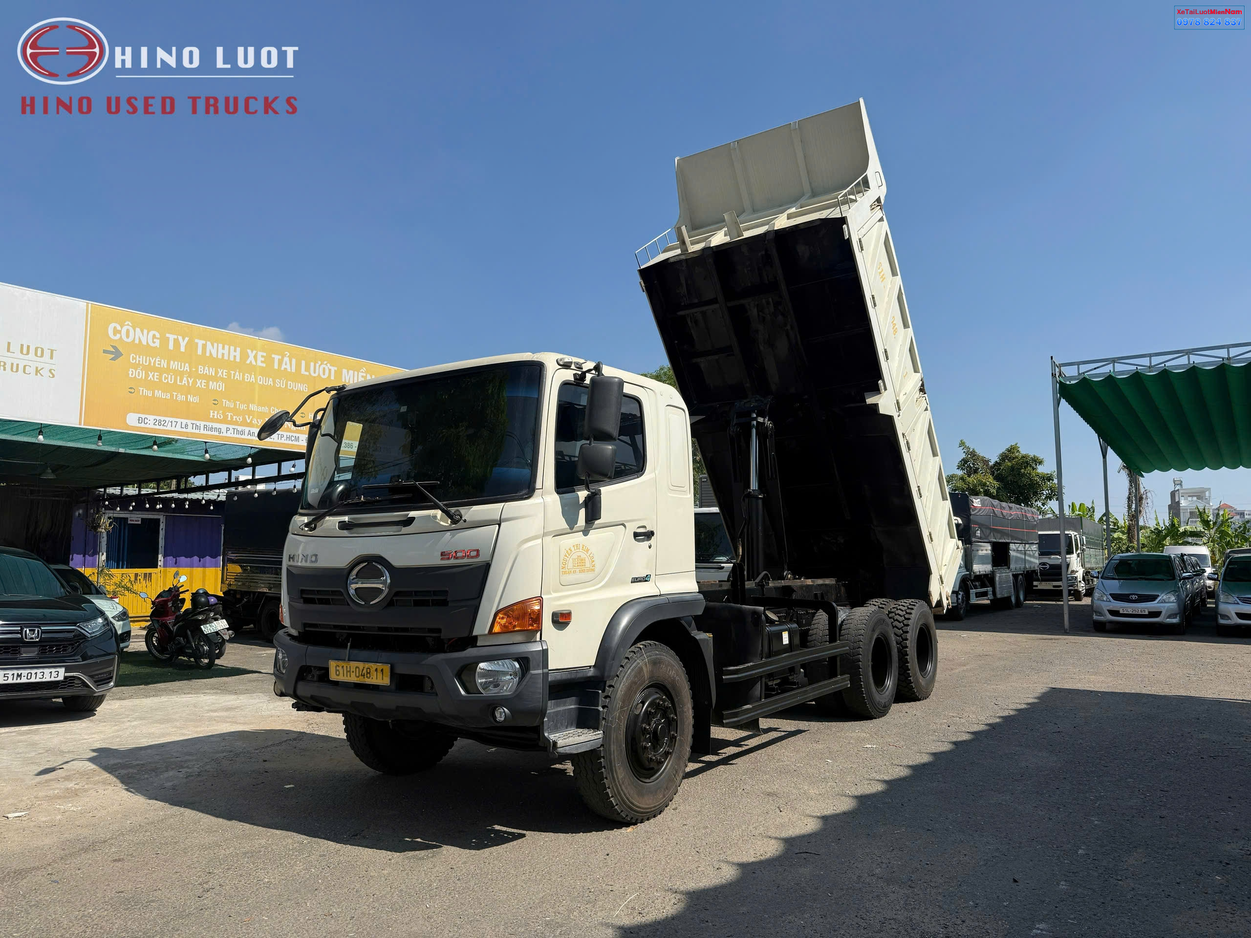 Xe Ben HINO 15 Tấn FM8JN7A Đời 2020